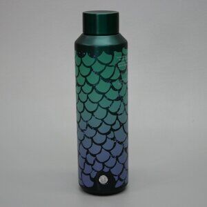 Starbucks Teal Mermaid Siren 20oz Vacuum Insulated Stainless Steel Water Bottle